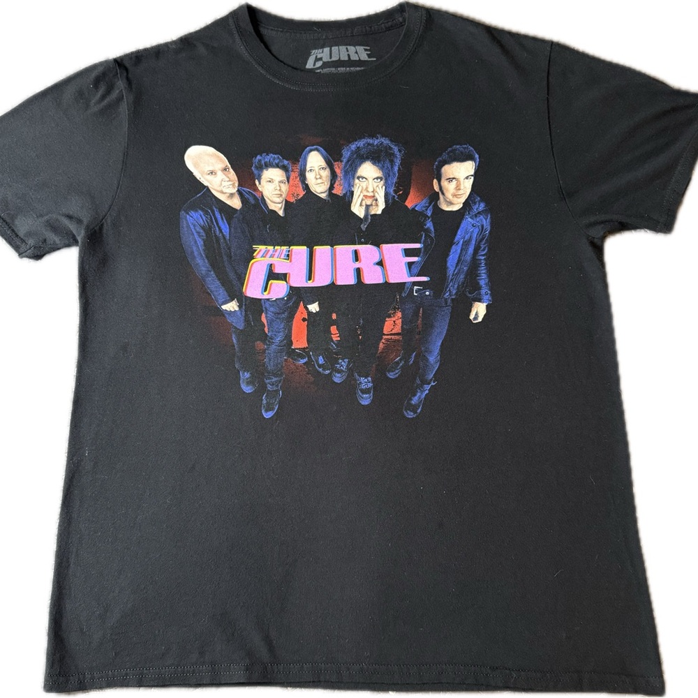 Gently used The Cure band tee